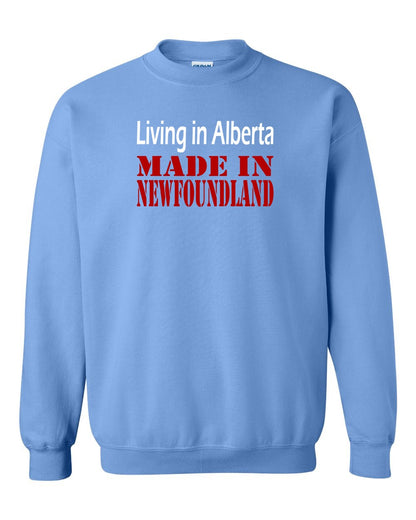 Living Alberta Made in Newfoundland Full Crewneck Sweatshirt