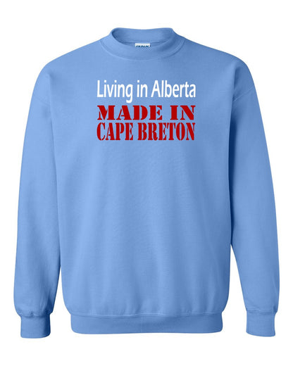 Living Alberta Made in Cape Breton Full Crewneck Sweatshirt