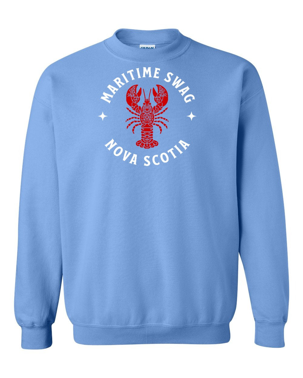 Maritime Swag Nova Scotia Mandala Red Lobster Full crew-neck