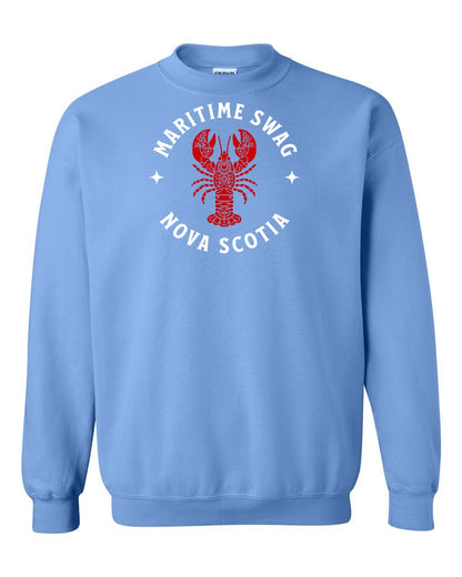Maritime Swag Nova Scotia Mandala Red Lobster Full crew-neck