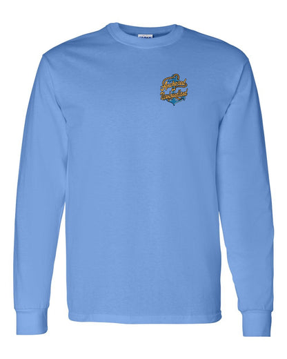Anchored in Newfoundland (New Design) Left Chest and Back Long Sleeve