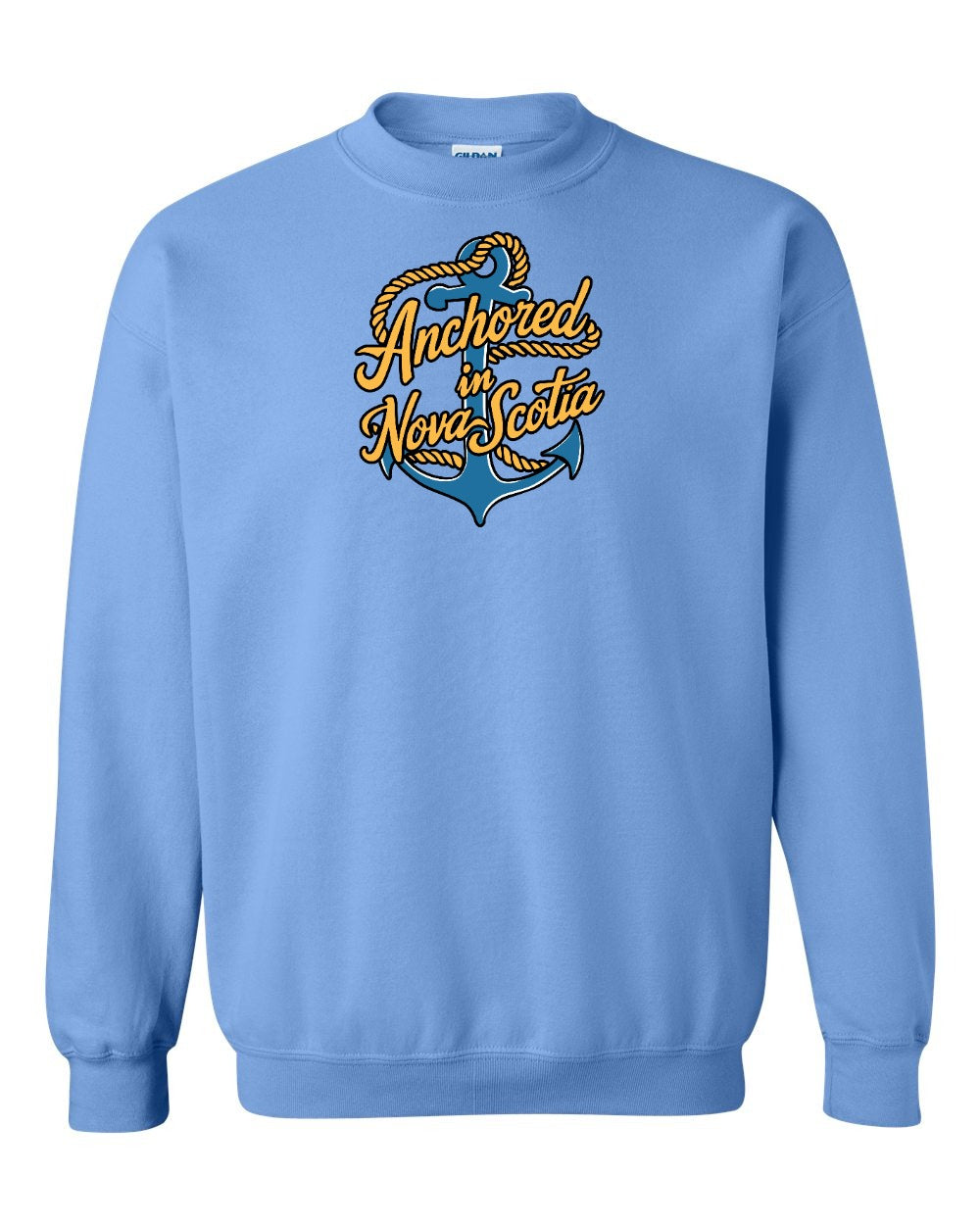 Anchored in Nova Scotia (New Design) Full crew-neck