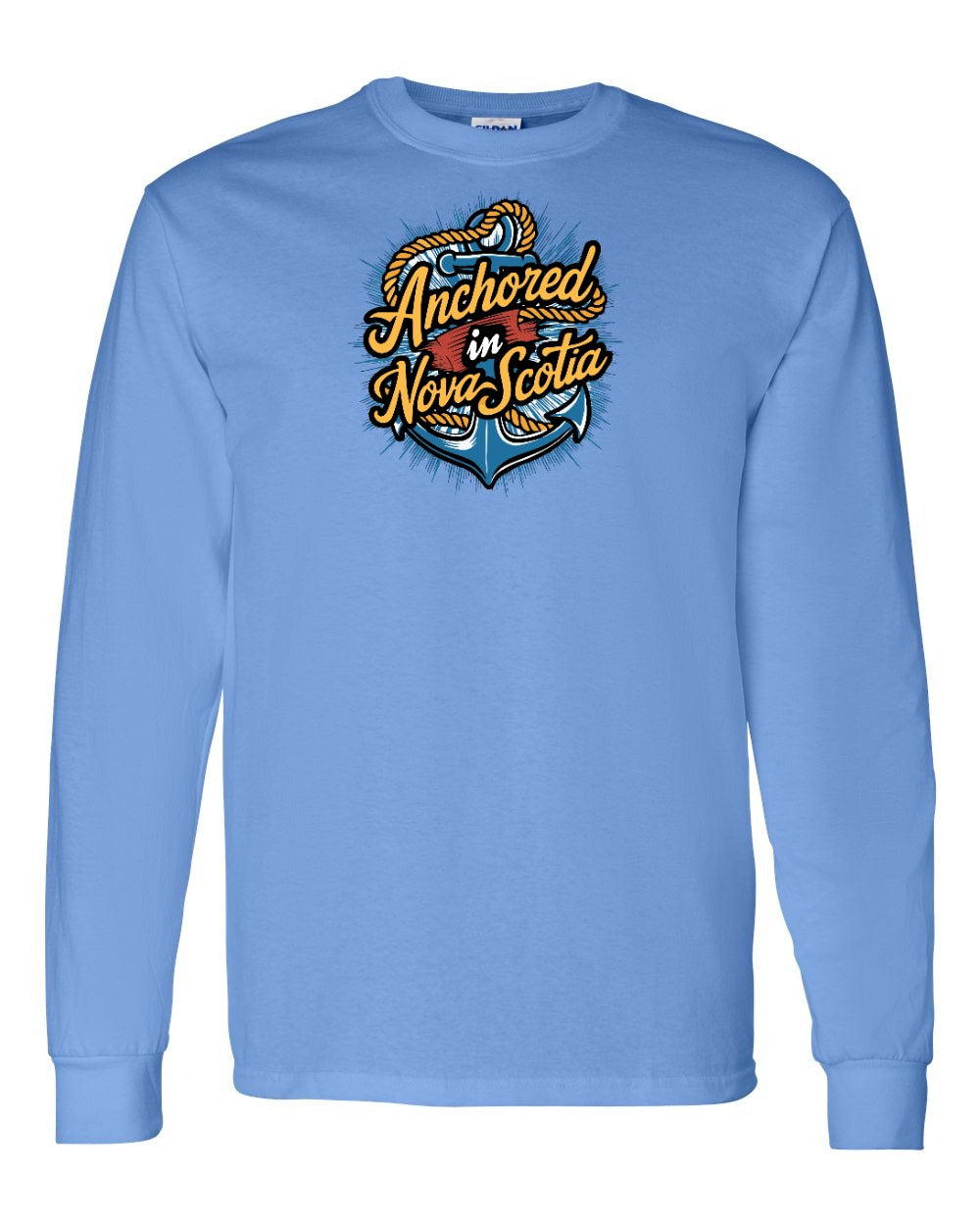 Anchored In Nova Scotia (Old Design) Full Long Sleeve Tee