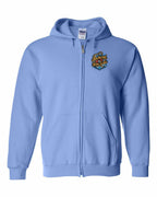 Anchored In NS (Old Design) Left Chest Zip Hoodie - Unisex