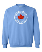 Calm Cool Canadian Leaf Crewneck Sweatshirt - Gildan Canada (sewn Internationally) - Unisex