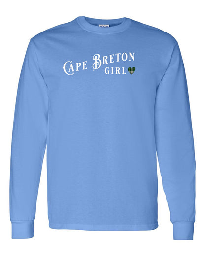 Cape Breton Girl Tartan Full Long Sleeve Tee