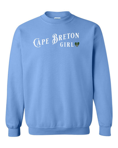 Cape Breton Girl Tartan Full Crewneck Sweatshirt