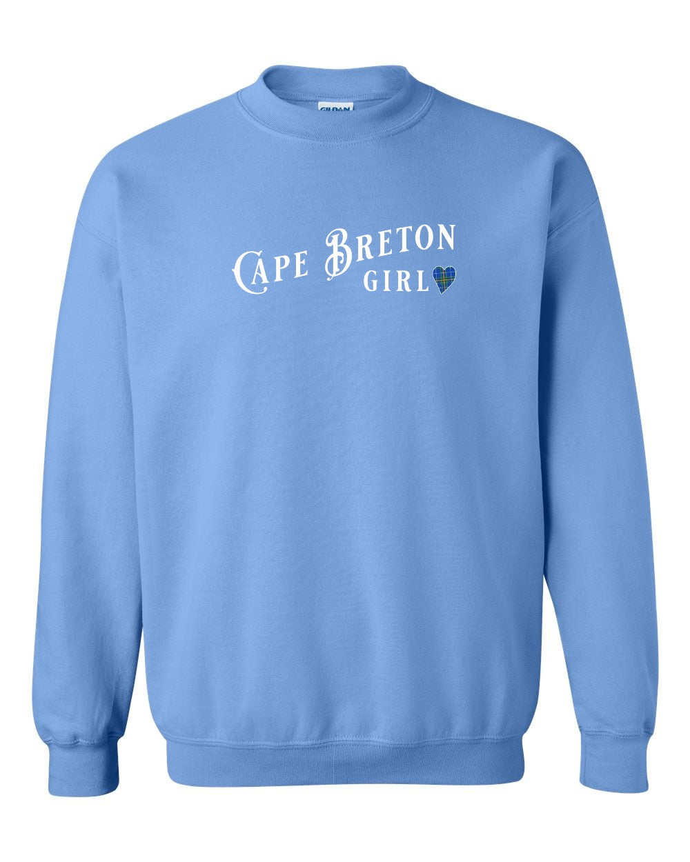 Cape Breton Girl Tartan Full Crewneck Sweatshirt