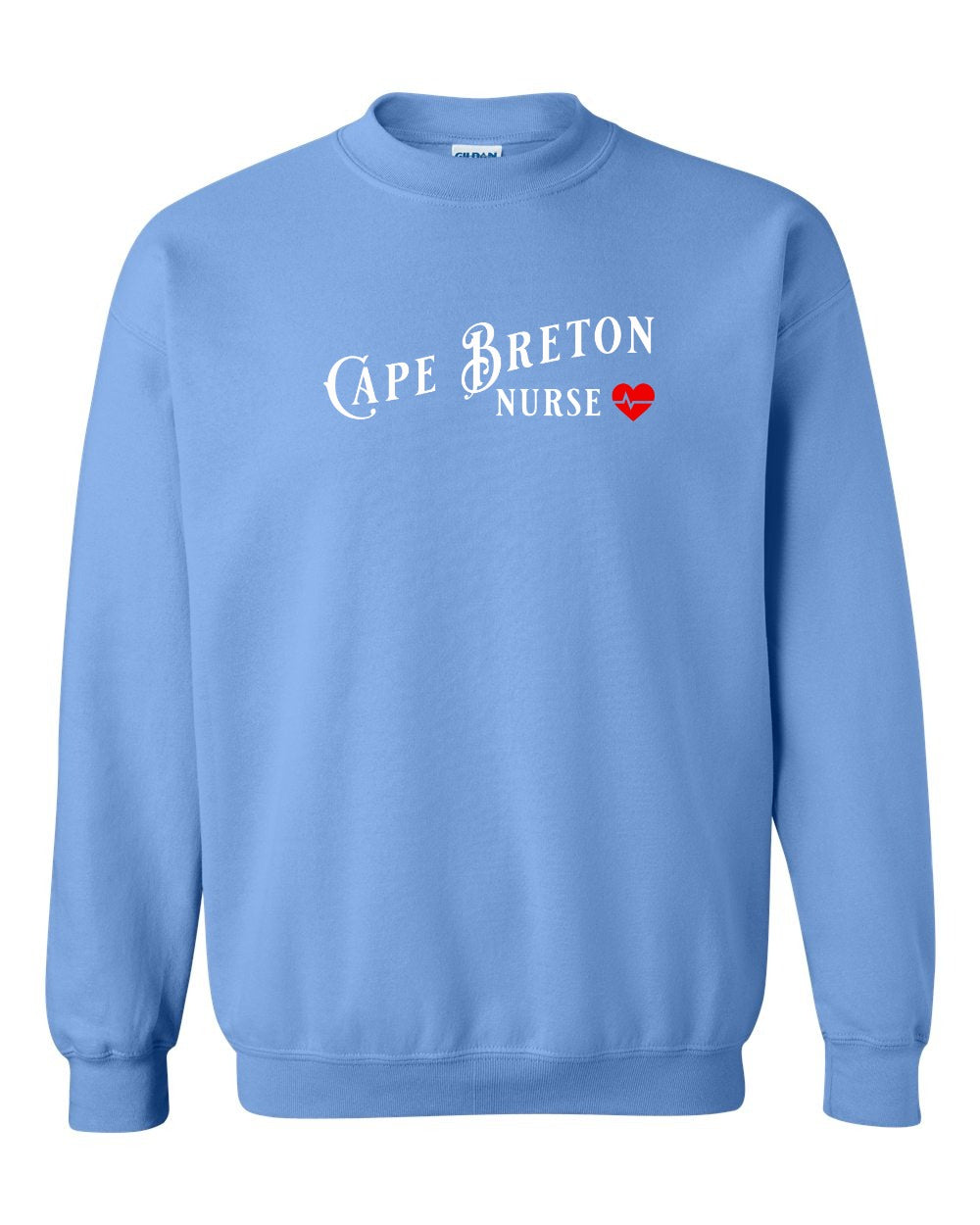 Cape Breton Nurse Full Crewneck Sweatshirt