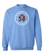 Gloves Off Beaver Crewneck Sweatshirt - Gildan Canada (sewn Internationally) - Unisex