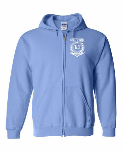 It's  A Nova Scotia Thing Left Chest zip-hoodie