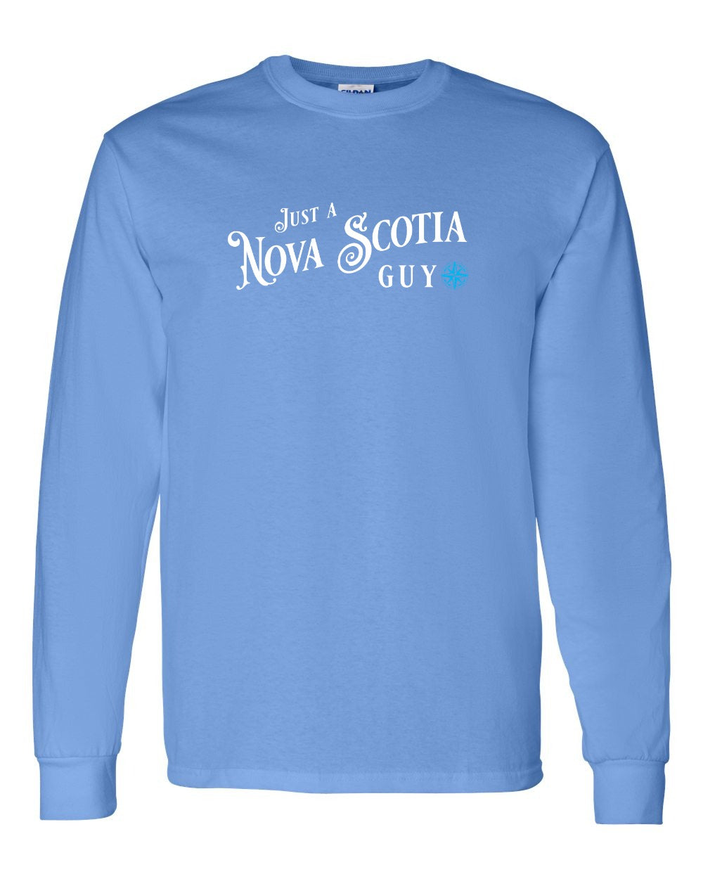 Just a Nova Scotia Guy blue Full Long Sleeve Tee