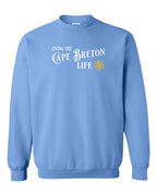 Living the CB Life yellow Crewneck Sweatshirt - Unisex