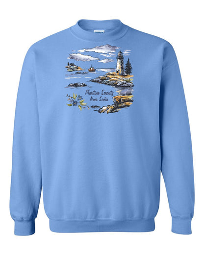Maritime Serenity Nova Scotia Full crew-neck