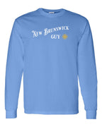 NB Guy Yellow Compass Long Sleeve Tee - Unisex