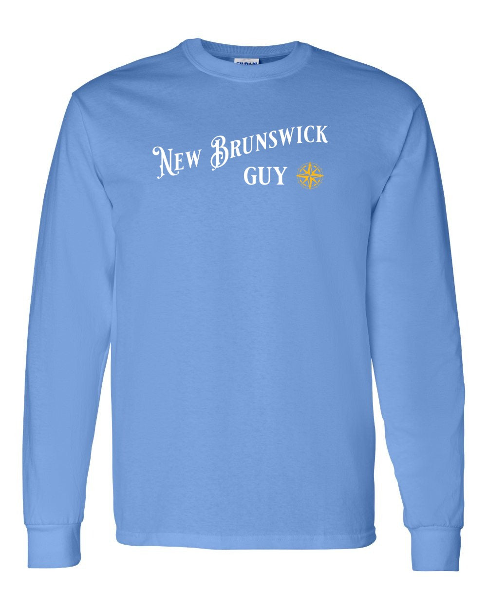 NB Guy Yellow Compass Long Sleeve Tee - Unisex