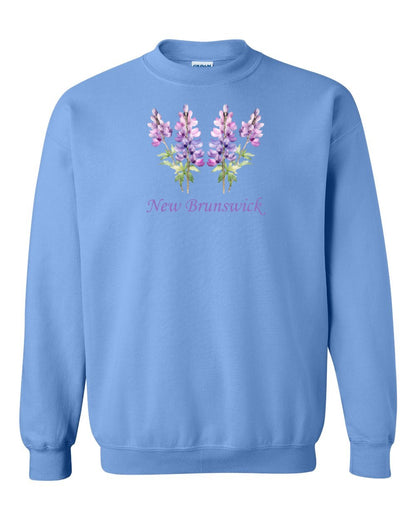 New Brunswick Lupins Full Crewneck Sweatshirt