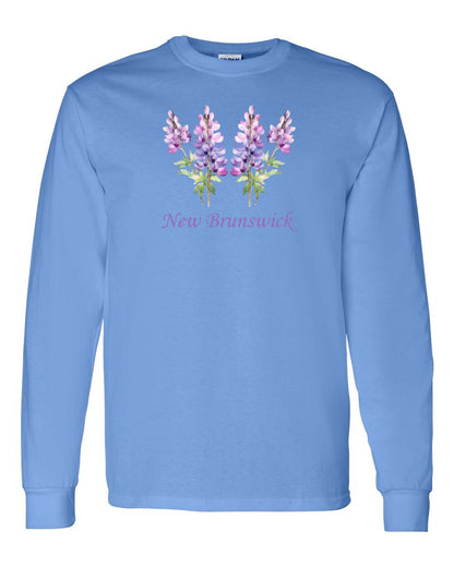 New Brunswick Lupins Full Long Sleeve Tee