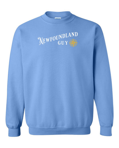 Newfoundland Guy yellow Full Crewneck Sweatshirt