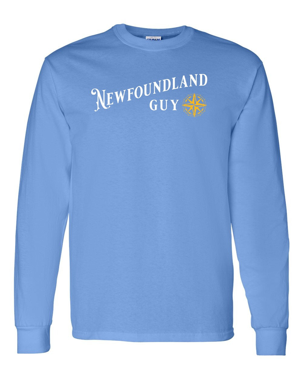 NFLD Guy Yellow Compass Long Sleeve - Unisex
