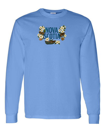 Nova Scotia Flowers Full Long Sleeve Tee