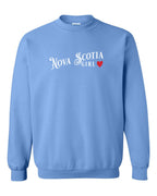 NS Girl Red Heart Crewneck Sweatshirt - Unisex