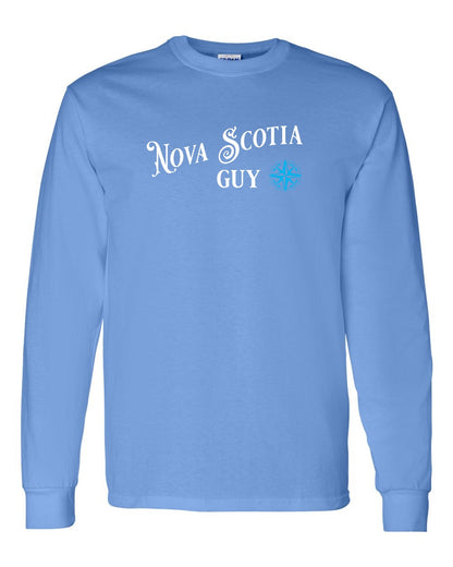 Nova Scotia Guy blue Full Long Sleeve Tee