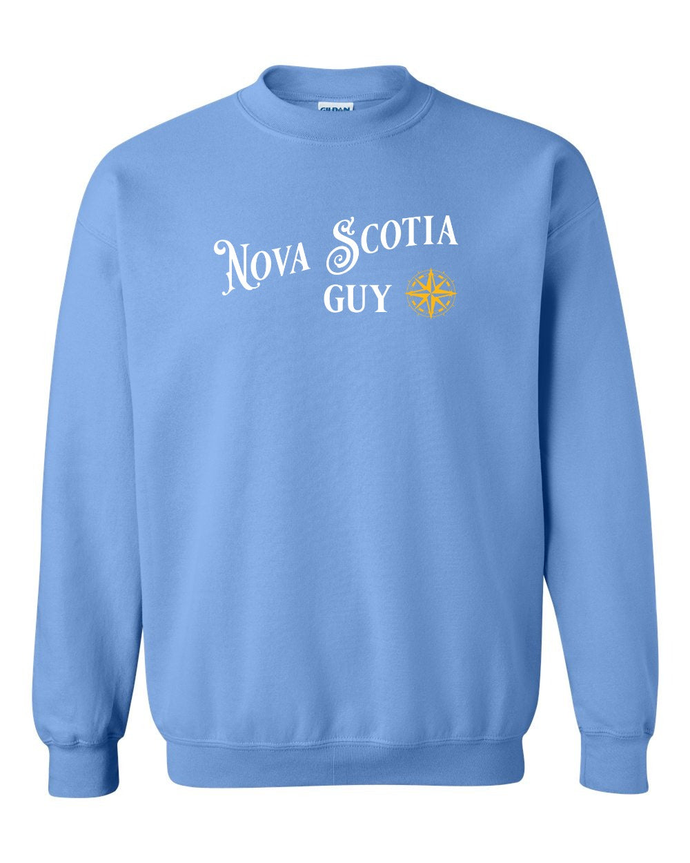 NS Guy Yellow Compass Crewneck Sweatshirt - Unisex