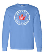 Born and Raised Ontario Long Sleeve - Gildan Canada (sewn Internationally) - Unisex