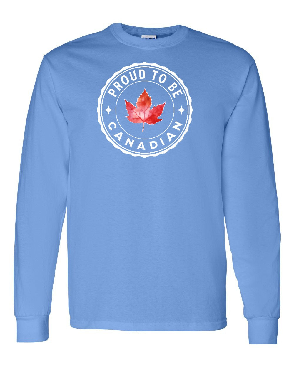Proud to be Canadian Leaf Long Sleeve - Gildan Canada (sewn Internationally) - Unisex