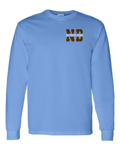 Newbrunswick Saltwater Raised Left Chest and Back Long Sleeve