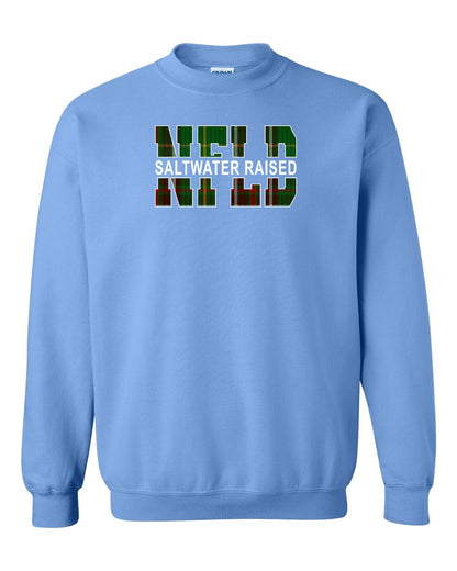 Newfoundland Saltwater Raised Full Front Sweatshirt Printed NOT STITCHED