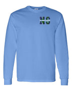 Saltwater Raised NS Left Chest and Back Long Sleeve Tee - Unisex