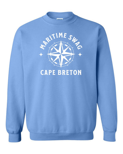 Maritime Swag Cape Breton Compass Full Crewneck Sweatshirt