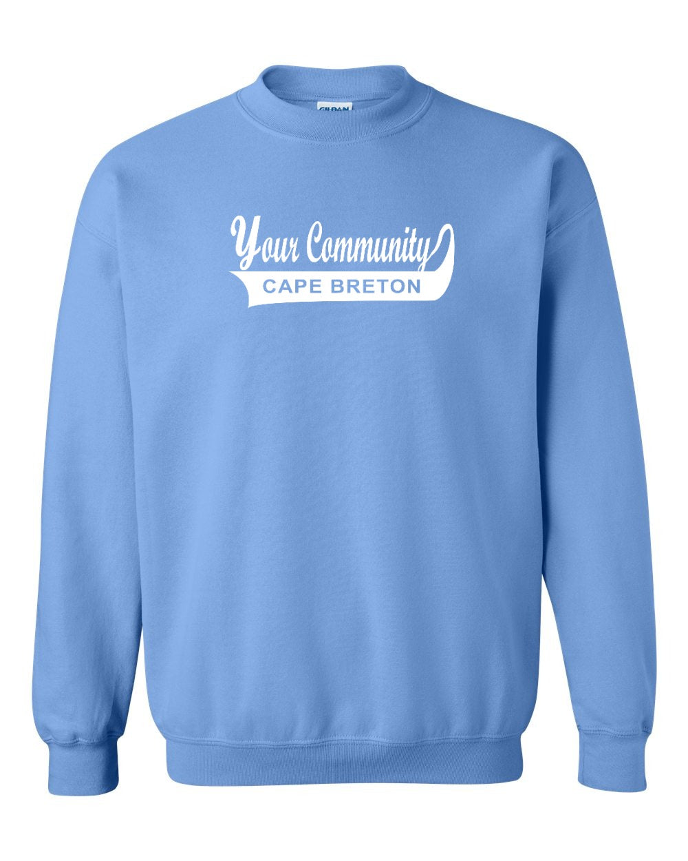 Custom Your Community Swoop (CB) Crewneck Sweatshirt - Unisex