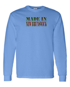 Made In NB ( Tartan Lettering) Long Sleeve Tee - Unisex