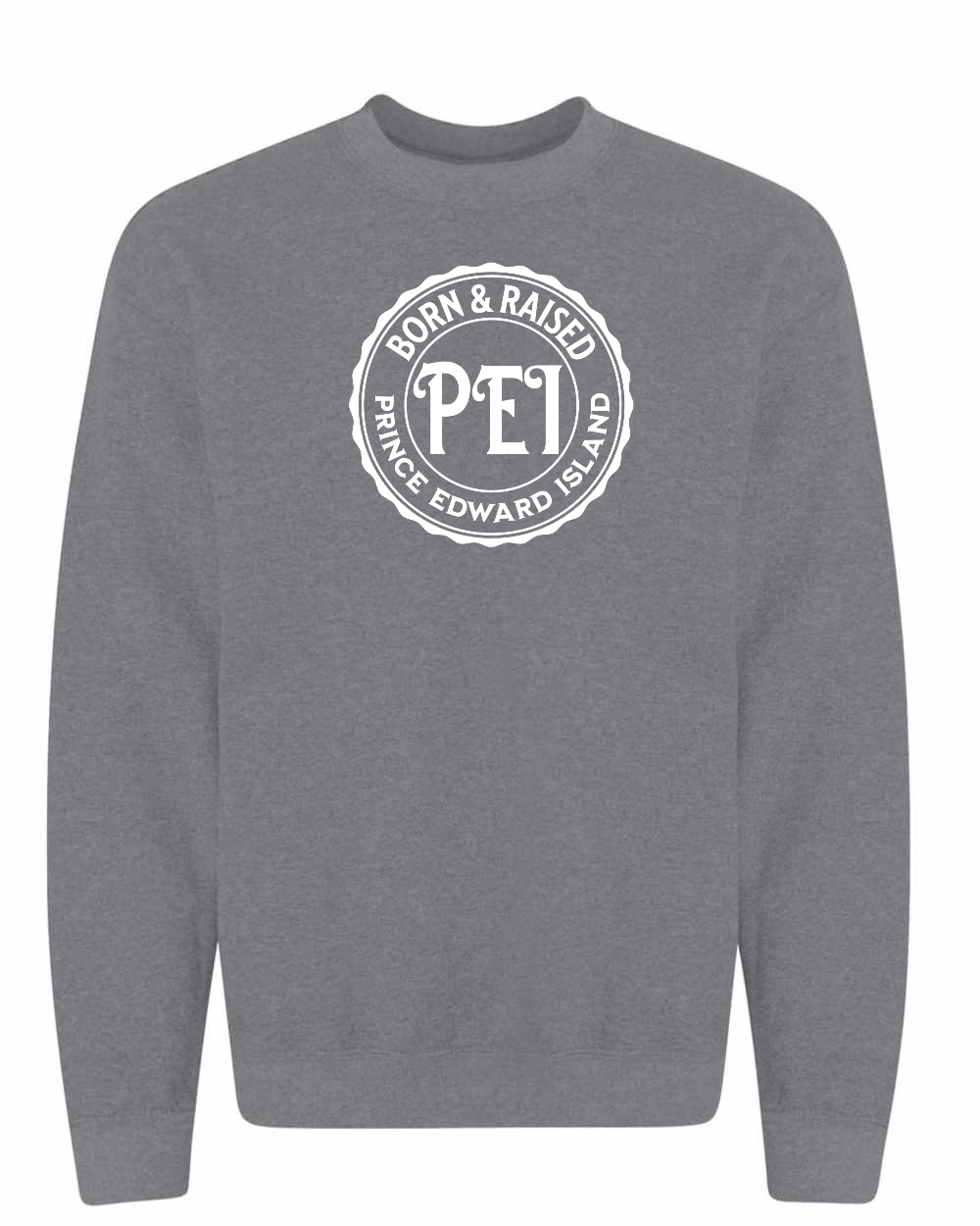 Born & Raised PEI Crewneck Sweatshirt - Unisex