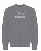A piece of my Heart Tartan NB Crewneck Sweatshirt - Unisex