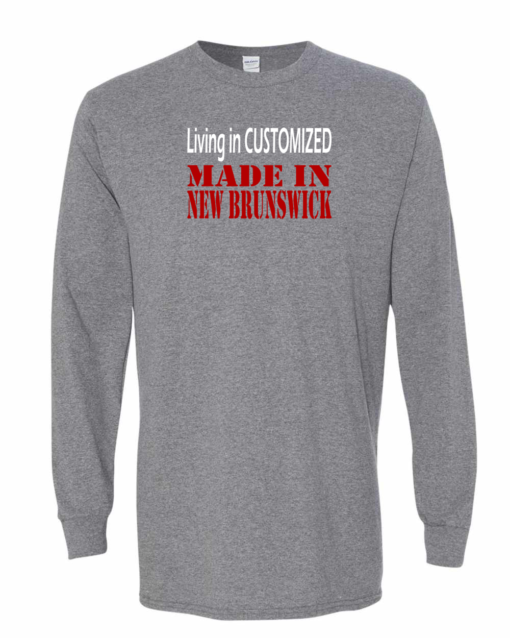 Living in Custom Made in NB Long Sleeve Tee - Unisex