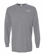 Living the NB Life yellow Left Chest Long Sleeve Tee - Unisex