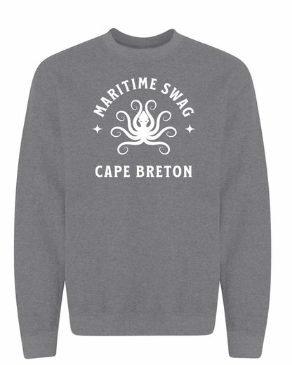 Maritime Swag Cape Breton Octopus Full Crewneck Sweatshirt