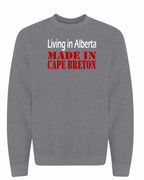 Living Alberta Made in CB Crewneck Sweatshirt - Unisex