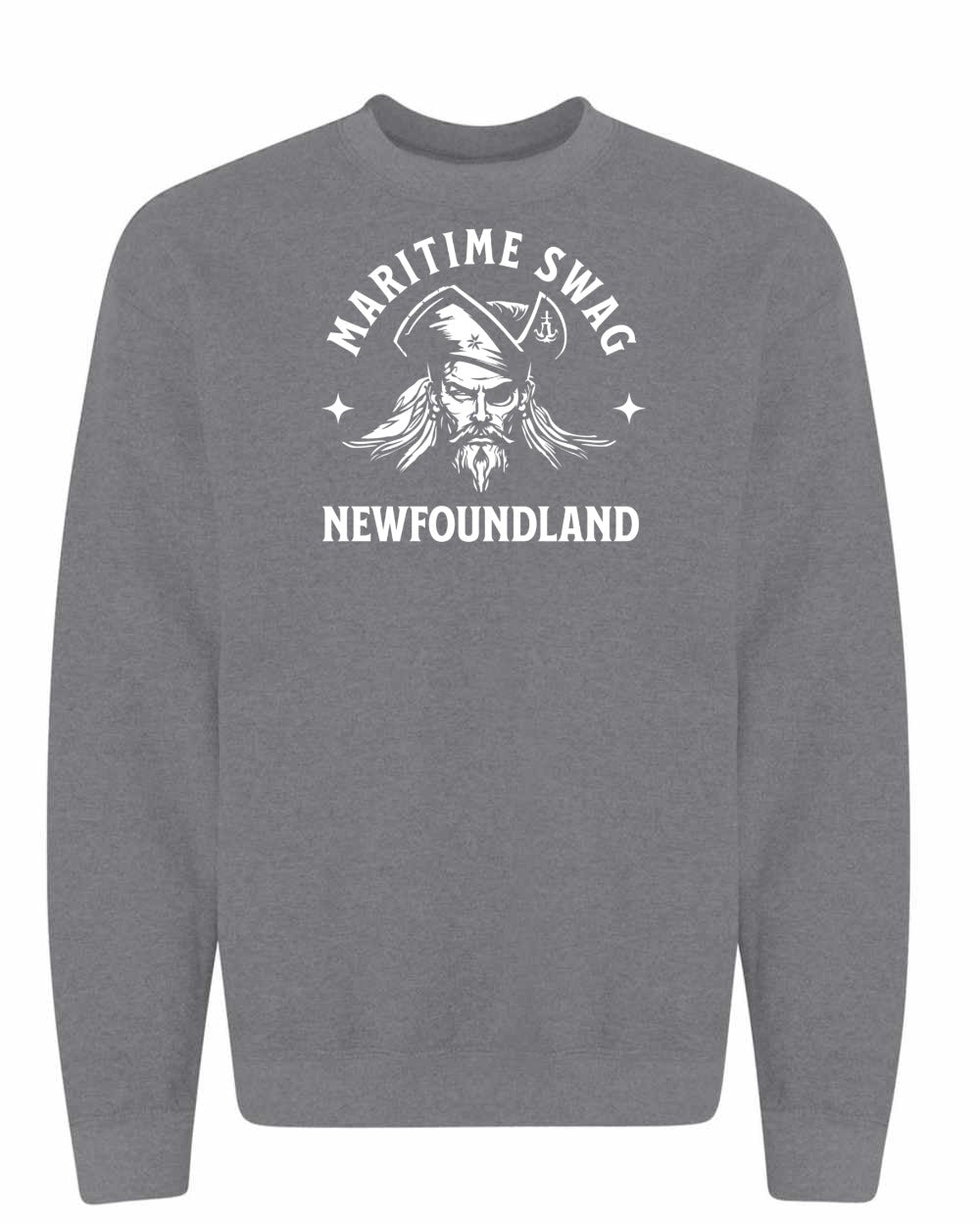 Maritime Swag Newfoundland Pirate Full Crewneck Sweatshirt