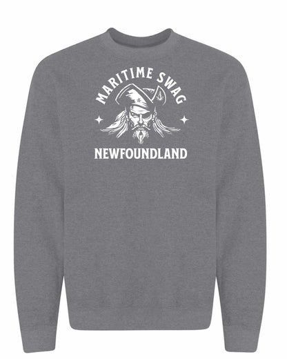 Maritime Swag Newfoundland Pirate Full Crewneck Sweatshirt