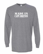 Made In CB White Long Sleeve Tee - Unisex