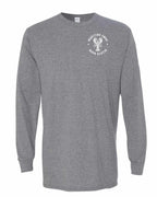Maritime Swag NS Mandala white Lobster Left Chest Long Sleeve Tee - Unisex