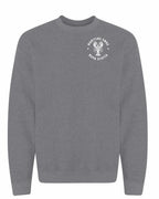 Maritime Swag NS Mandala white Lobster Left Chest Crewneck Sweatshirt - Unisex