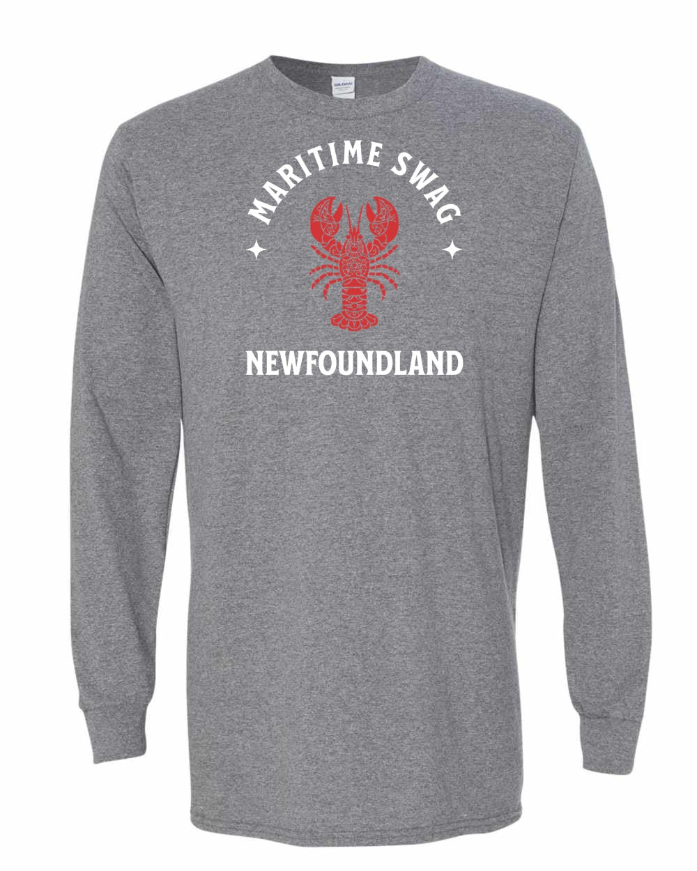 Maritime Swag Newfoundland Mandala Red Lobster Full Long Sleeve