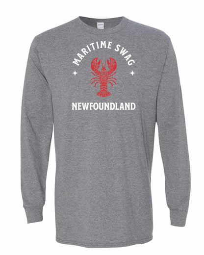 Maritime Swag Newfoundland Mandala Red Lobster Full Long Sleeve