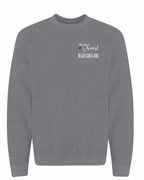 A piece of My heart in NFLD Tartan Heart Left Chest and Back Crewneck Sweatshirt - Unisex